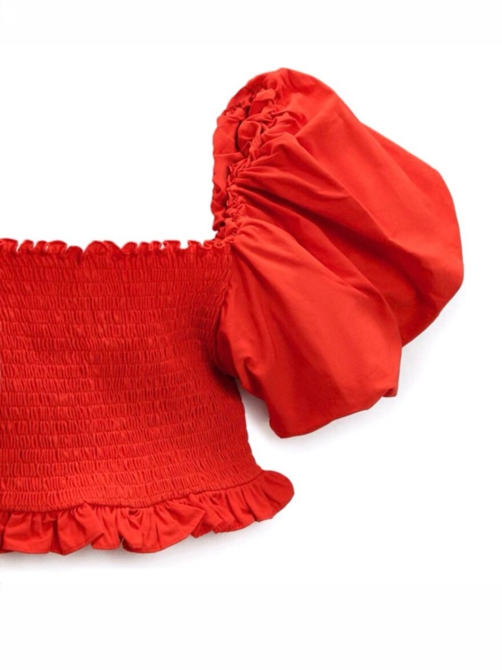 ZARA Woman’s puff sleeve crop top🔥🔥 - Picture 3 of 6